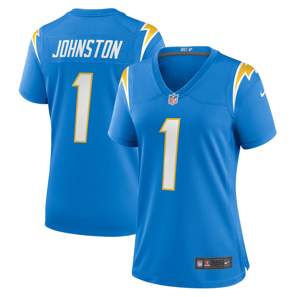 Women's Los Angeles Chargers Quentin Johnston Game Jersey - Powder Blue